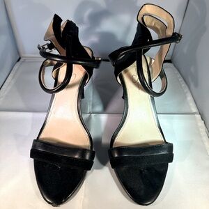 Black Strappy Sandals/Heels